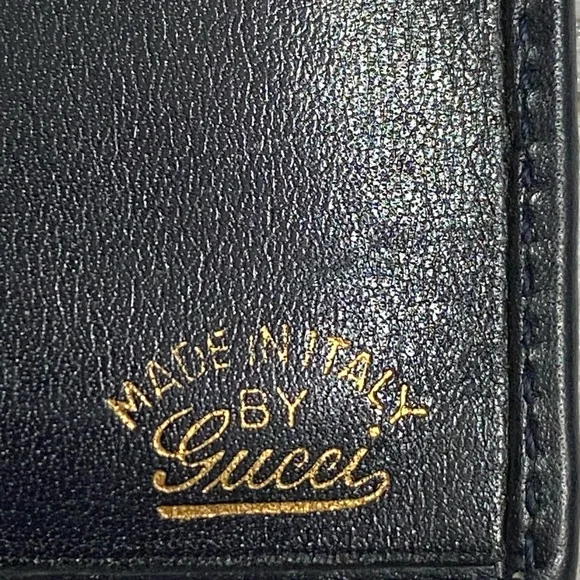 ✅SOLD✅AUTHENTIC VINTAGE GUCCI MINI COMPACT WALLET LEATHER - Picture 5 of 16